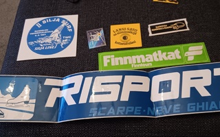 Risport..II Silja line surf 1981 finnmatkat yms tarra