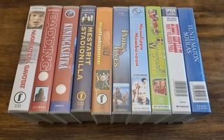 VHS - Paketti ( Kotimaisia ) 10kpl