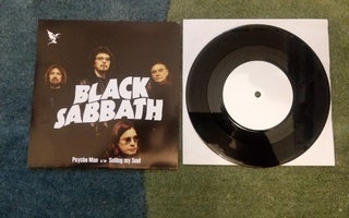 Ozzy Black Sabbath – Psycho Man Selling My Soul 7" single LP