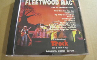 Fleetwood Mac live in london 1968 cd soittamaton Italia 1991