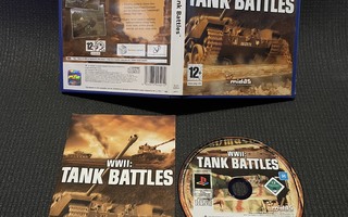 WWII Tank Battles PS2 CiB