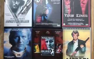 6 Rutger Hauer-Leffaa + U.S. Samurai & Nemesis II