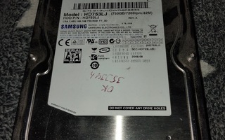Kovalevy - HDD - 750GB - 7200rpm - 32Mb Cache