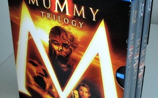 Mummy Trilogy  Blu-Ray-3 Elokuvaa (DVD)