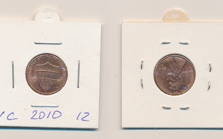 USA 1 cent 2010, 12