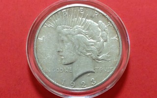 USA, Peace Dollar 1923 S. (KD21)