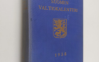 Suomen valtiokalenteri 1958