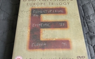 Lars Von Trier's Europe Trilogy DVD **muoveissa**
