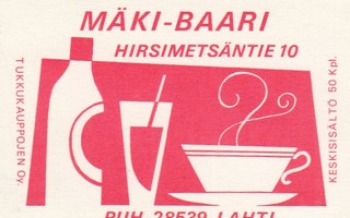 Lahti, Mäki - Baari, Hirsimetsäntie 10  b346