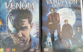 Venom (2018) +Vampyyrin oppipoika -DVD