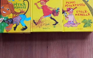 Astrid Lindgren Peppi Pitkätossu kirjat