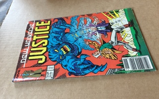 MARVEL NEW UNIVERSE JUSTICE 13/1987 HYVÄ