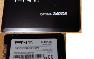 PNY 240 GB OPTIMA SSD-kiintolevy, 2.5", MLC SATA3