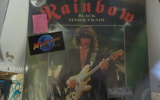 RITCHIE BLACKMORES RAINBOW - BLACK MASQUERADE... UUSI LP +