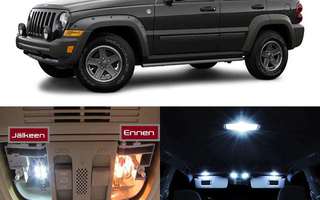 "Jeep Cherokee (KJ) Sisätilan LED -muutossarja 6000K ; x11