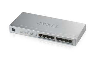 Zyxel GS1008HP Hallitsematon Gigabit Ethernet (1
