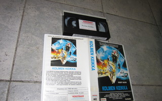 KOLMEN KEIKKA - vanha VHS  v 1976