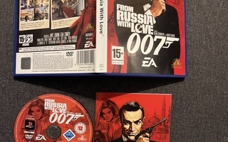 007 - From Russia With Love PS2 (Suomijulkaisu)