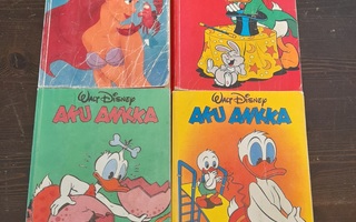 4 kpl Aku Ankka neljännesvuosikerta 1992 - 1994