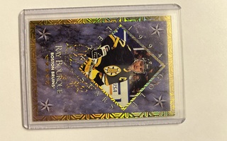 1994-95 Leaf Gold Stars Brian Leetch / Ray Bourque /10000