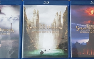 Taru sormusten herrasta Trilogia (15Blu-ray).HARVINAISET