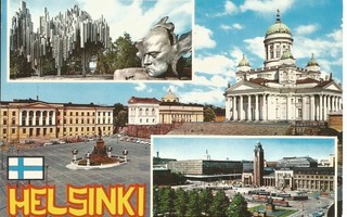 Helsinki monikuva kortti