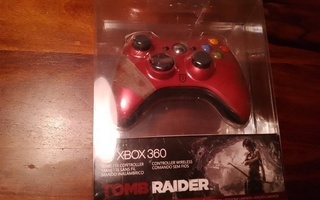 Xbox 360 tomb raider limited edition langaton ohjain