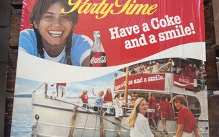 Coca Cola: Party Time kuvavinyyli Finland 1980