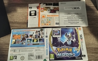 Pokemon moon Nintendo 3ds