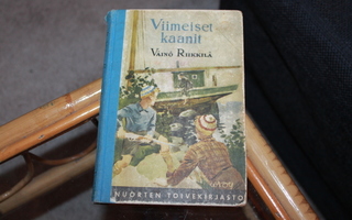 Väinö Riikkilä - Viimeiset kaanit 1.p. 1951