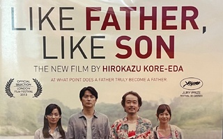 Like Father, Like Son (Hirokazu Koreeda) UUSI Blu-Ray