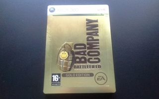 Xbox360: Bad Company Battlefield Gold Edition peli Steelbox