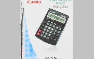 Canon WS-2224 laskin / pöytälaskin