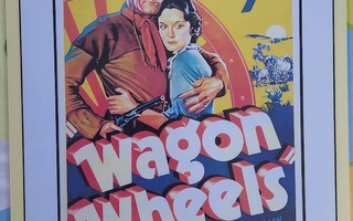 Wagon Wheels - laminoitu juliste