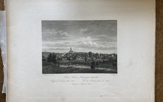 O. Kleineh: Kuvaus Lovisan Kaupungista itäpuolelta, 1872