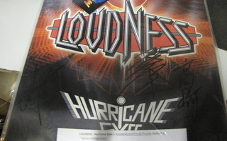 LOUDNESS - HURRICANE EYES LP KOLMELLA NIMMARILLA+ SETTILISTA