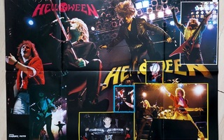 Helloween / Slayer : Juliste vuodelta 1987 + bonus