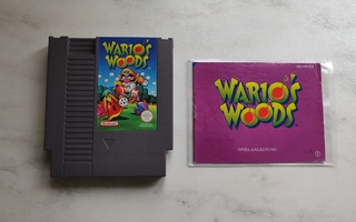 NES: Wario's Woods + Ohjekirja