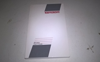 Tandon MS DOS opas