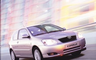 Toyota Corolla -esite, 2002