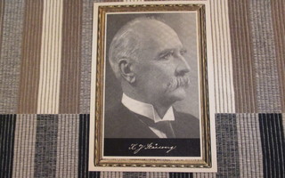Kaarlo Ståhlberg Suomen presidentti 1919-1925 Kortti.
