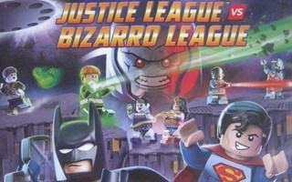 LEGO SUPER HEROES BLU-RAY JUSTICE LEAGUE VS BIZARRO LEAGUE