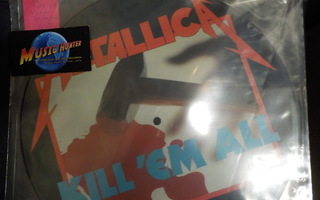 METALLICA - KILL EM ALL LP VG++ 1ST UK PICTURE VINYL -86
