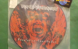 DEVIL'S WHOREHOUSE - REVELATION UNORTHODOX - PICTURE LP EX-