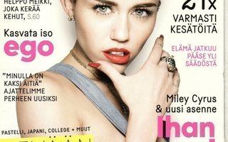 Demi n:o 3 2015 Miley Cyrus. Jäätelömuusa. Unelmien miehet.