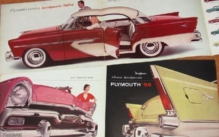1956 Plymouth esite - KUIN UUSI - Belvedere