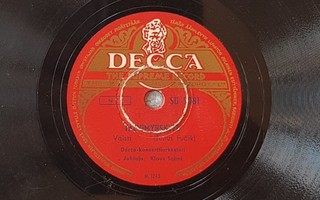 Savikiekko 1949 - Decca-Konserttiorkesteri - Decca SD 5081