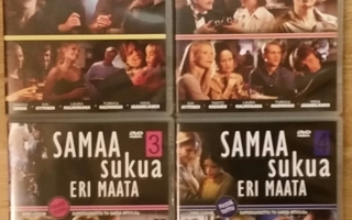 Samaa Sukua Eri Maata 1-4 -DVD