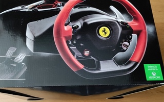 Ferrari 458 Spider Racing Wheel + polkimet (XONE/Series X)