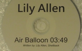 Lily Allen • Air Balloon PROMO CDr-Single